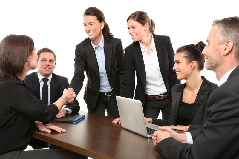 Group of People Meeting